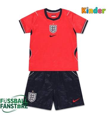 England Replik Auswärtstrikot Kinder WM 2026 Kurzarm (+ Kurze Hosen)